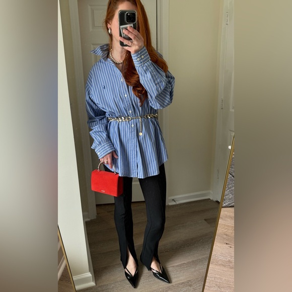 ZARA black women pants leggings - size S - excellent condition - Picture 3 of 6